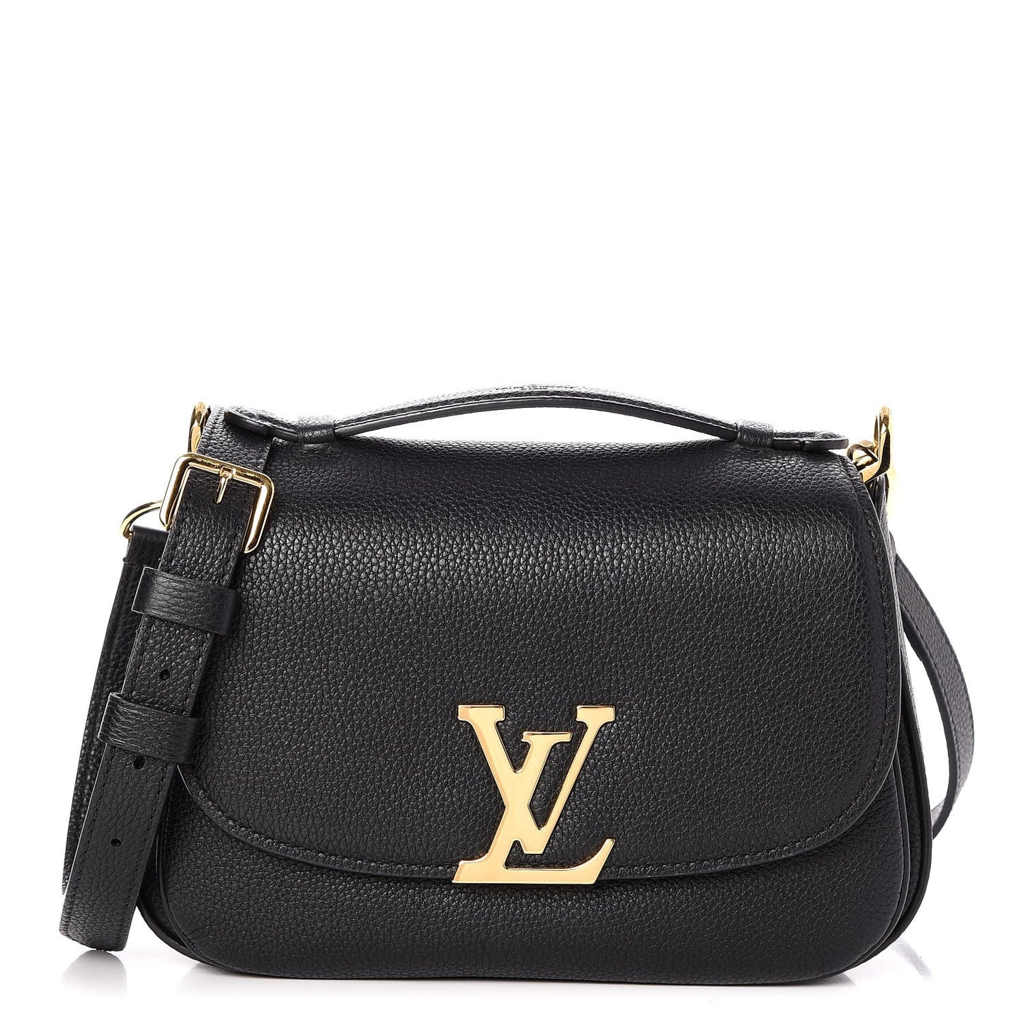 Grained Calfskin Vivienne NM Black