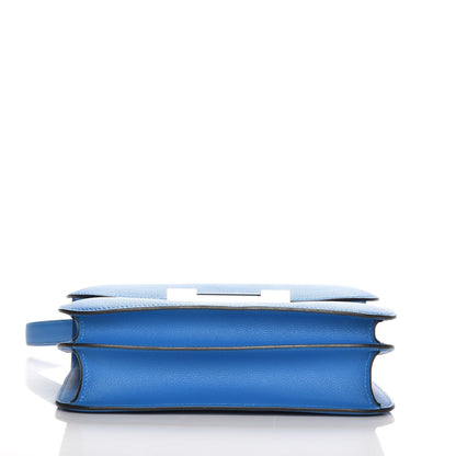 Hermes Evercolor Horseshoe Constance 24 Bleu Hydra 6 of 22