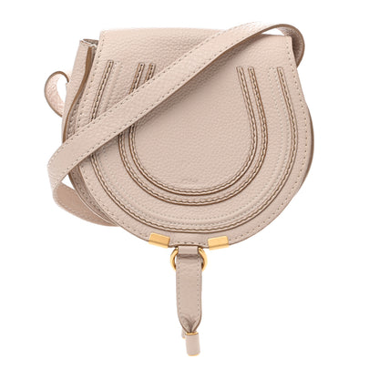 Chloe Calfskin Mini Marcie Round Crossbody Bag Blush Nude 1 of 12