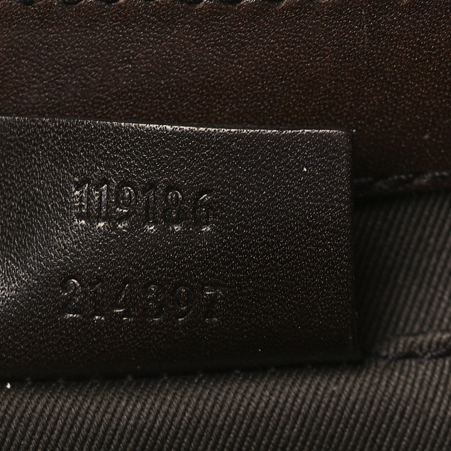 Gucci Monogram Studded Small Horsebit Clutch Dark Brown 6 of 11