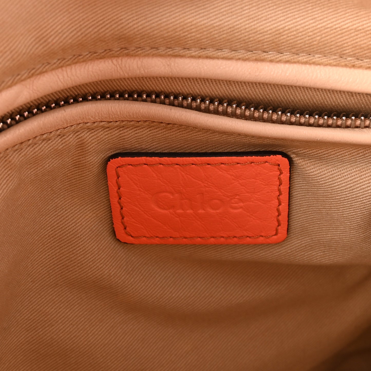 Calfskin Small Paraty Orange Fizz
