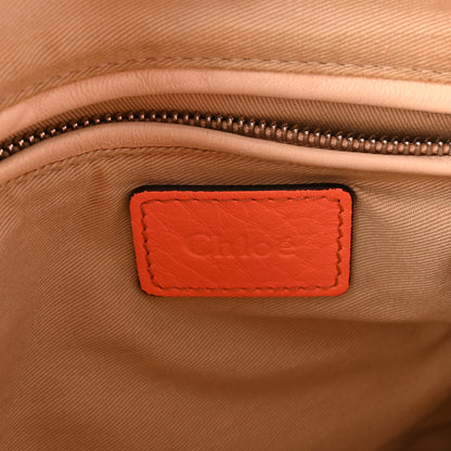 Chloe Calfskin Small Paraty Orange Fizz 6 of 9