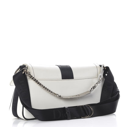 Christian Dior Coated Canvas Crystal Hardcore Bag White 2 of 10