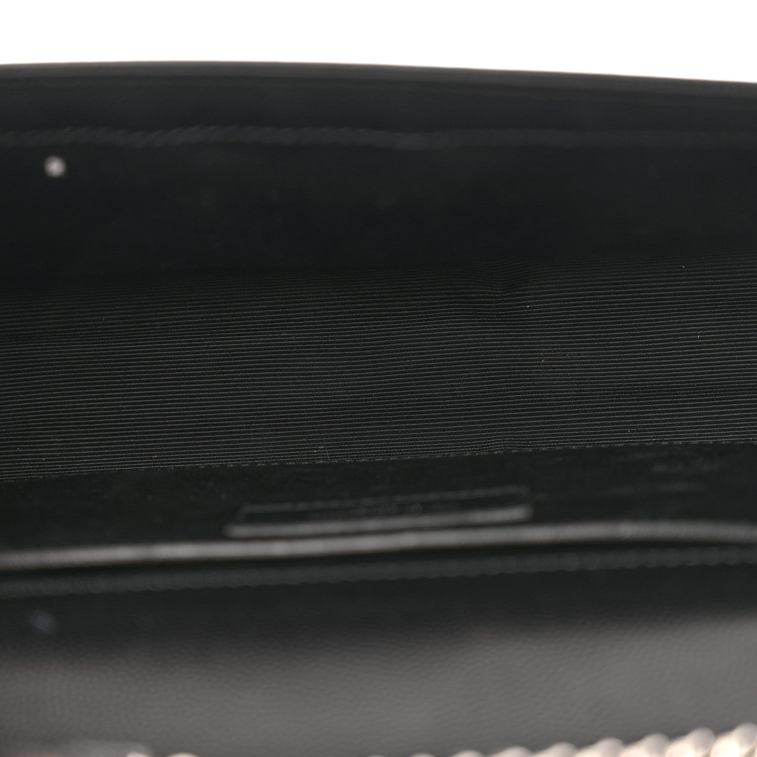 Saint Laurent Grain De Poudre Small Monogram Kate Satchel Black 5 of 14