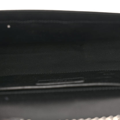 Saint Laurent Grain De Poudre Small Monogram Kate Satchel Black 5 of 14