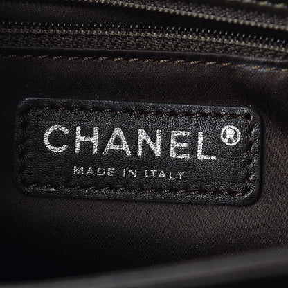 Chanel Lambskin Quilted 3 Accordion Flap Bag Dark Khaki 8 of 11