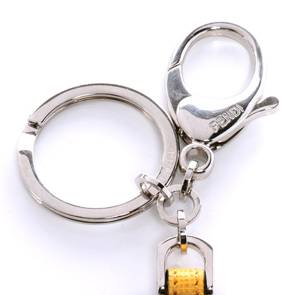Fendi Saffiano Monster Key Chain Yellow 3 of 5