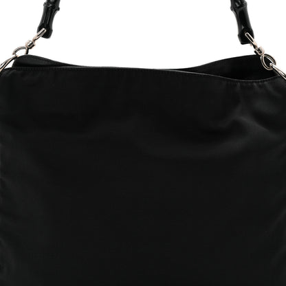 Gucci Nylon Bamboo Hobo Black 8 of 11