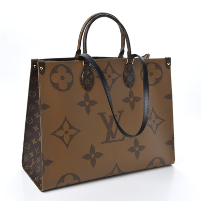 Louis Vuitton Reverse Monogram Giant Onthego GM 2 of 9