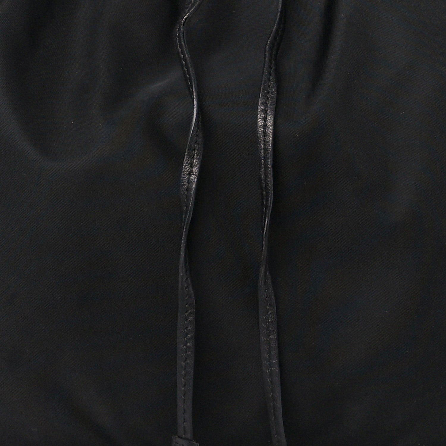 Prada Tessuto Nylon Bow Shoulder Bag Black 9 of 11