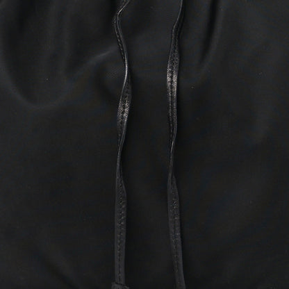 Prada Tessuto Nylon Bow Shoulder Bag Black 9 of 11