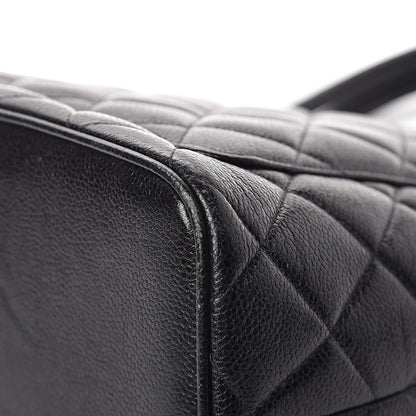 Chanel Caviar Quilted Medallion Tote Black 13 of 14