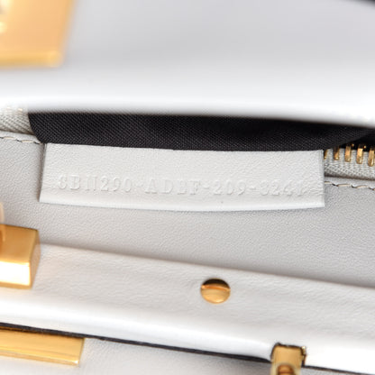 Fendi X JOSHUA VIDES Vitello Seta Shiny Nappa Degrade Medium Peekaboo Iconic Satchel Ghiaia Rosa Azzurro 8 of 11