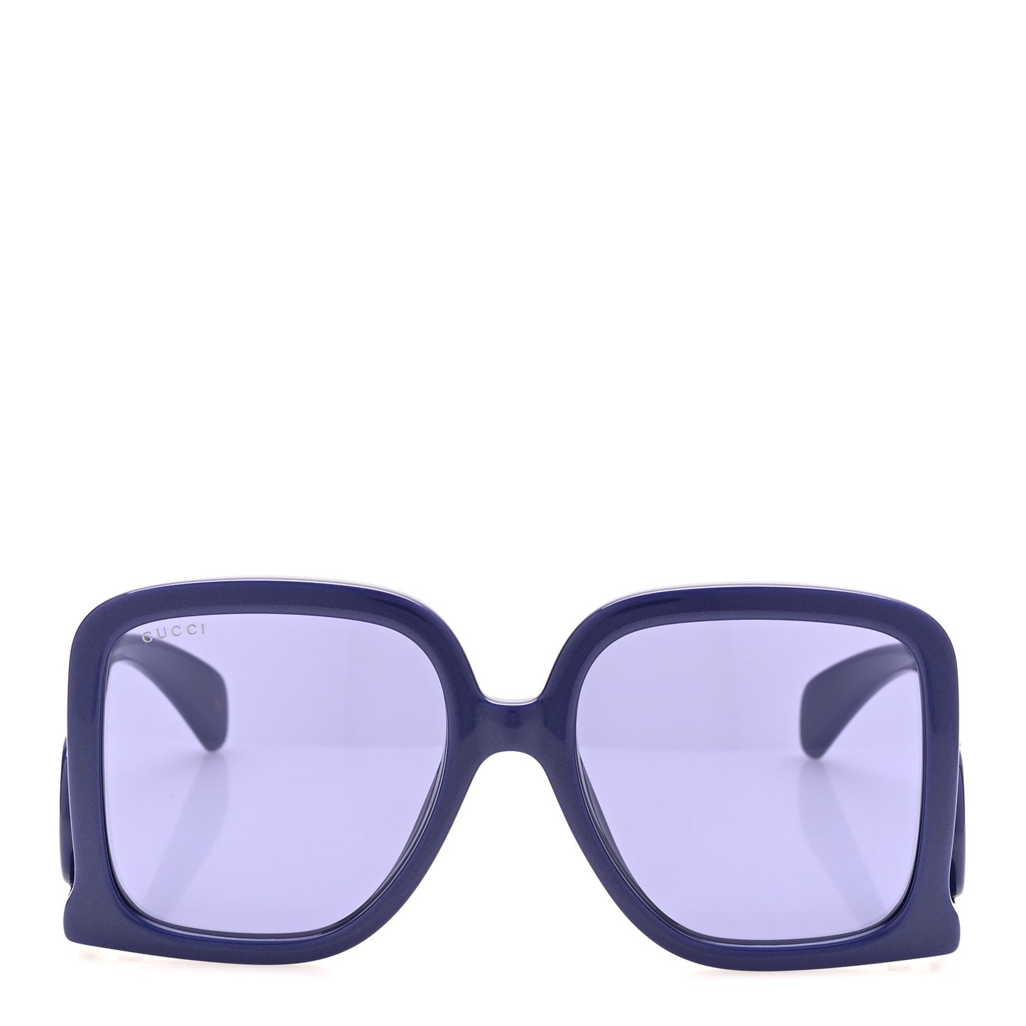 Acetate Rectangle Frame Sunglasses GG1326S Purple