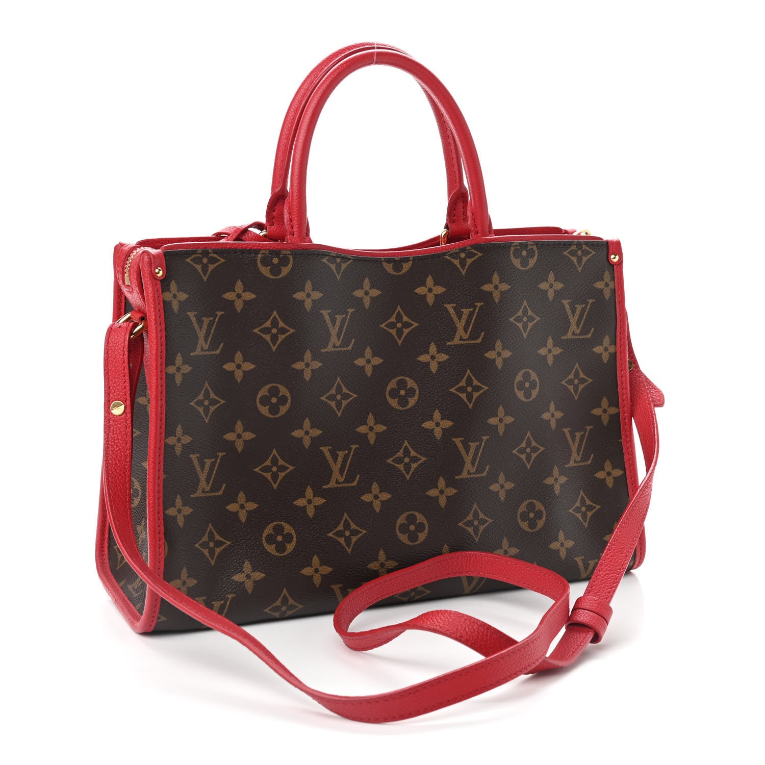 Louis Vuitton Monogram Popincourt PM Red 3 of 8