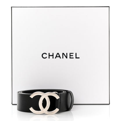Chanel Caviar CC Logo Belt 80 32 Black 10 of 10