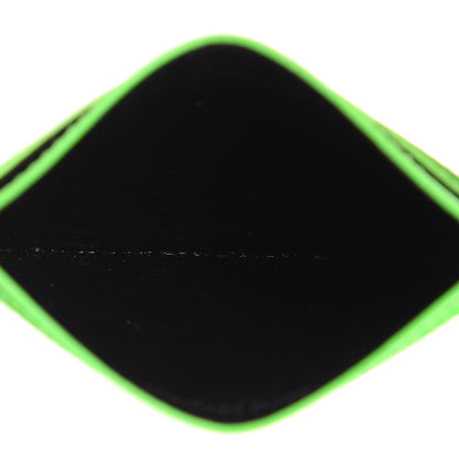 Saint Laurent Grain De Poudre Card Case Neon Bright Green 5 of 9