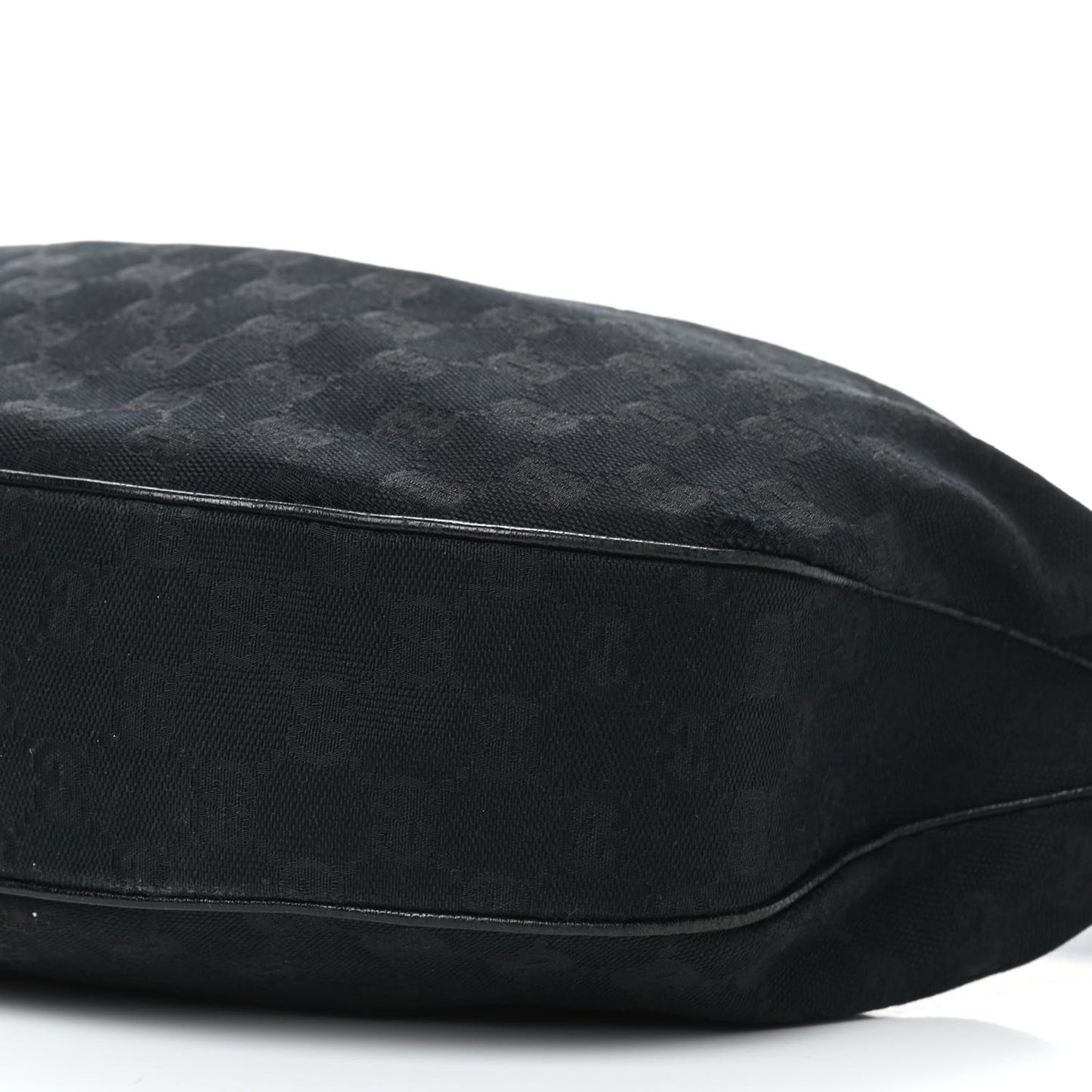 Monogram Bamboo Ring Hobo Black