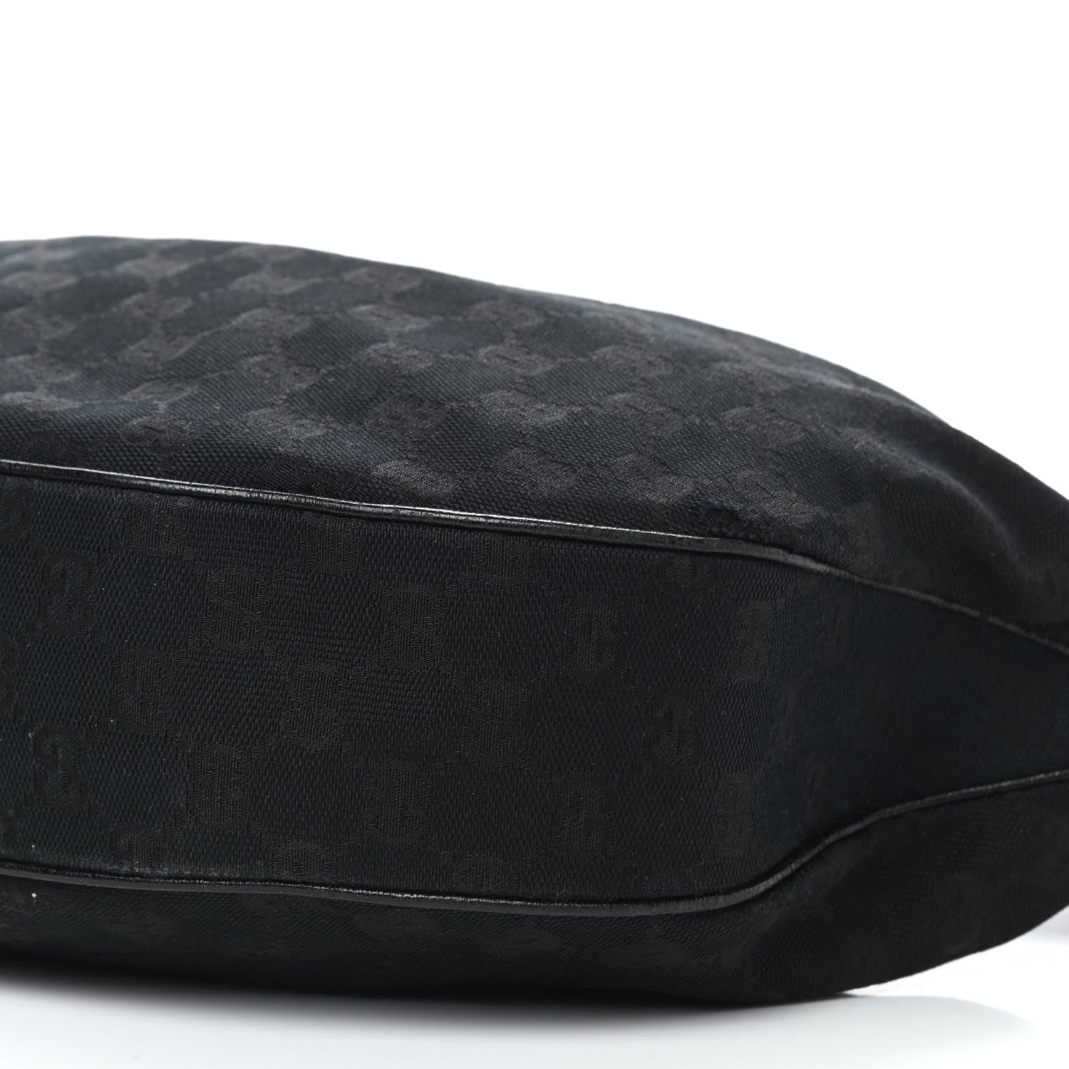 Gucci Monogram Bamboo Ring Hobo Black 14 of 14