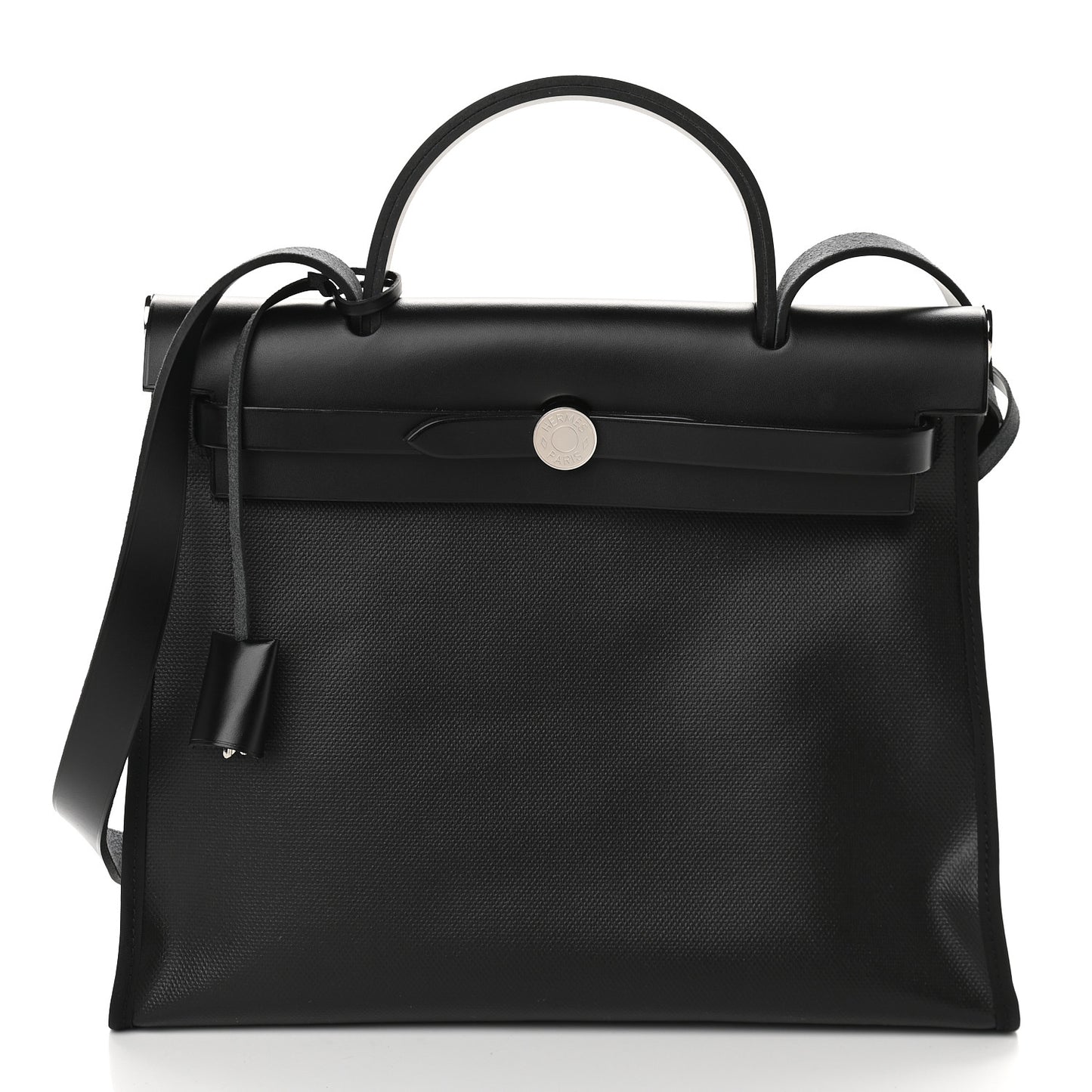 Toile H Berline Vache Hunter Herbag Zip PM 31 Black Ecru