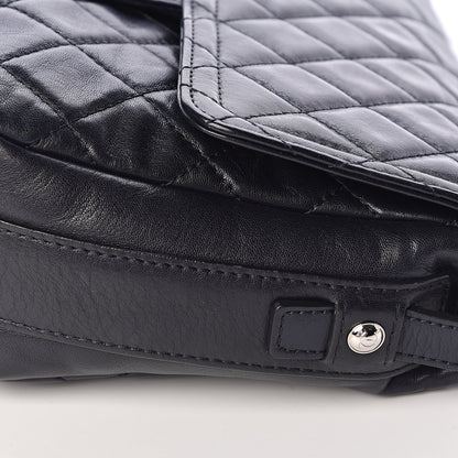 Chanel Lambskin Quilted Messenger Bag Dark Navy 13 of 14