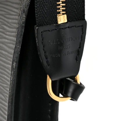 Louis Vuitton Epi Pochette Accessories 24 Black 6 of 10