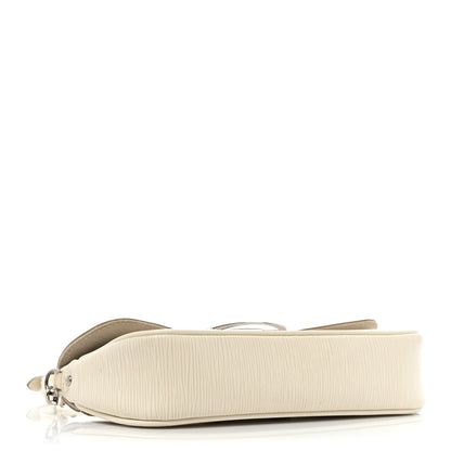 Louis Vuitton Epi Montaigne Clutch Ivory 4 of 26