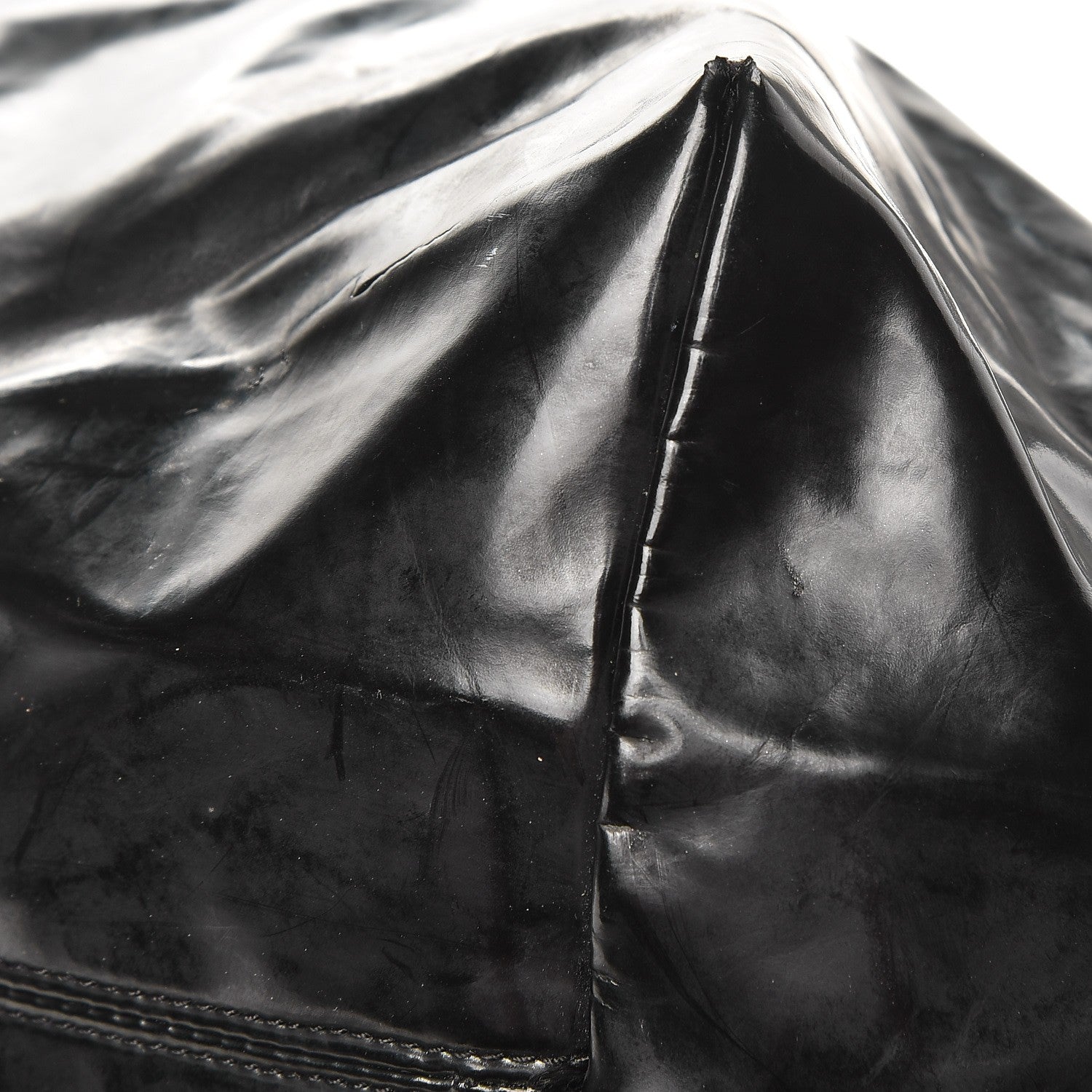 Chanel Vinyl XL Coco Cabas Black 13 of 14