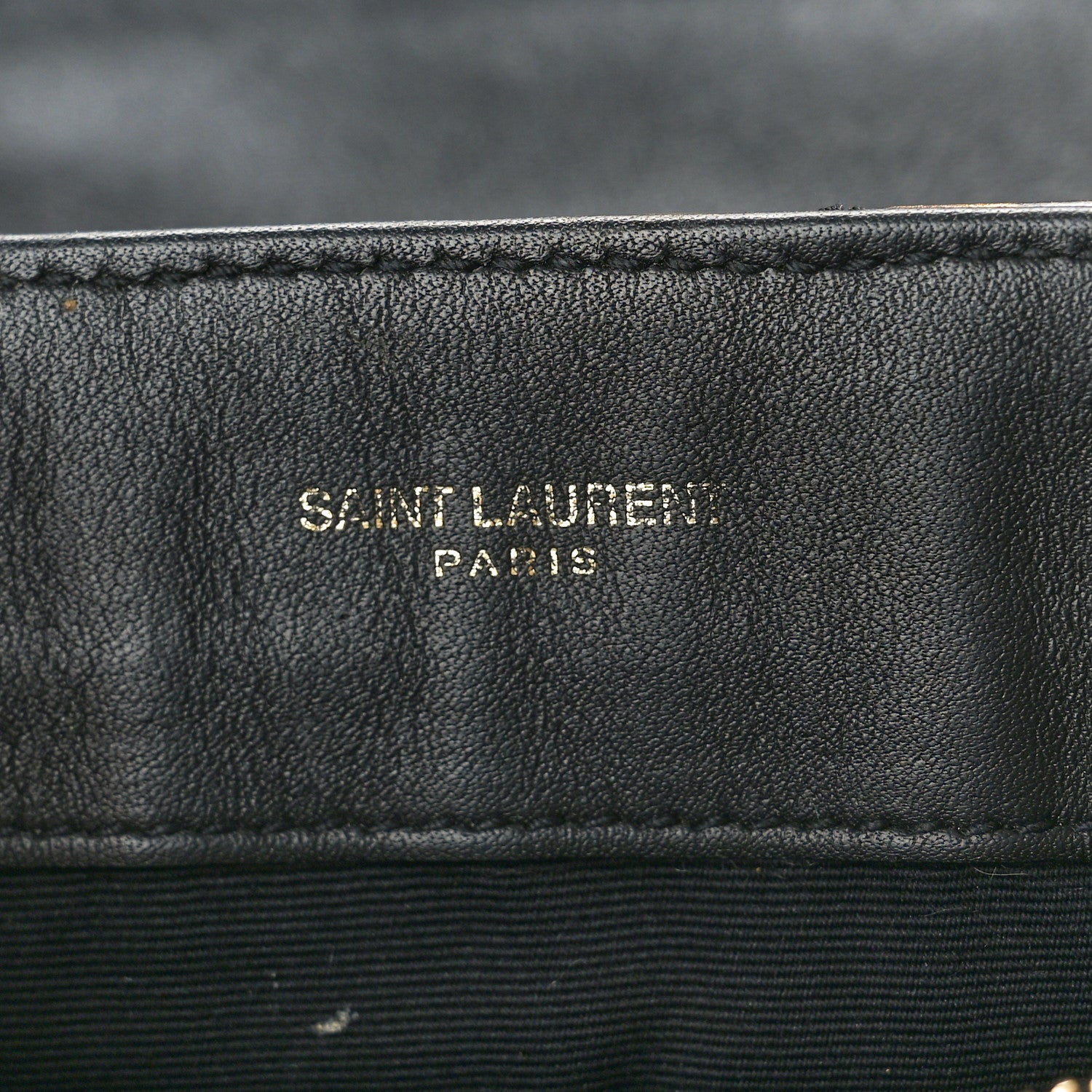 Saint Laurent Calfskin Y Quilted Monogram Small Loulou Chain Satchel Leopard 6 of 14