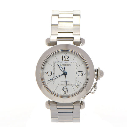 Cartier Stainless Steel 35mm Pasha C Automatic Watch 1 of 7