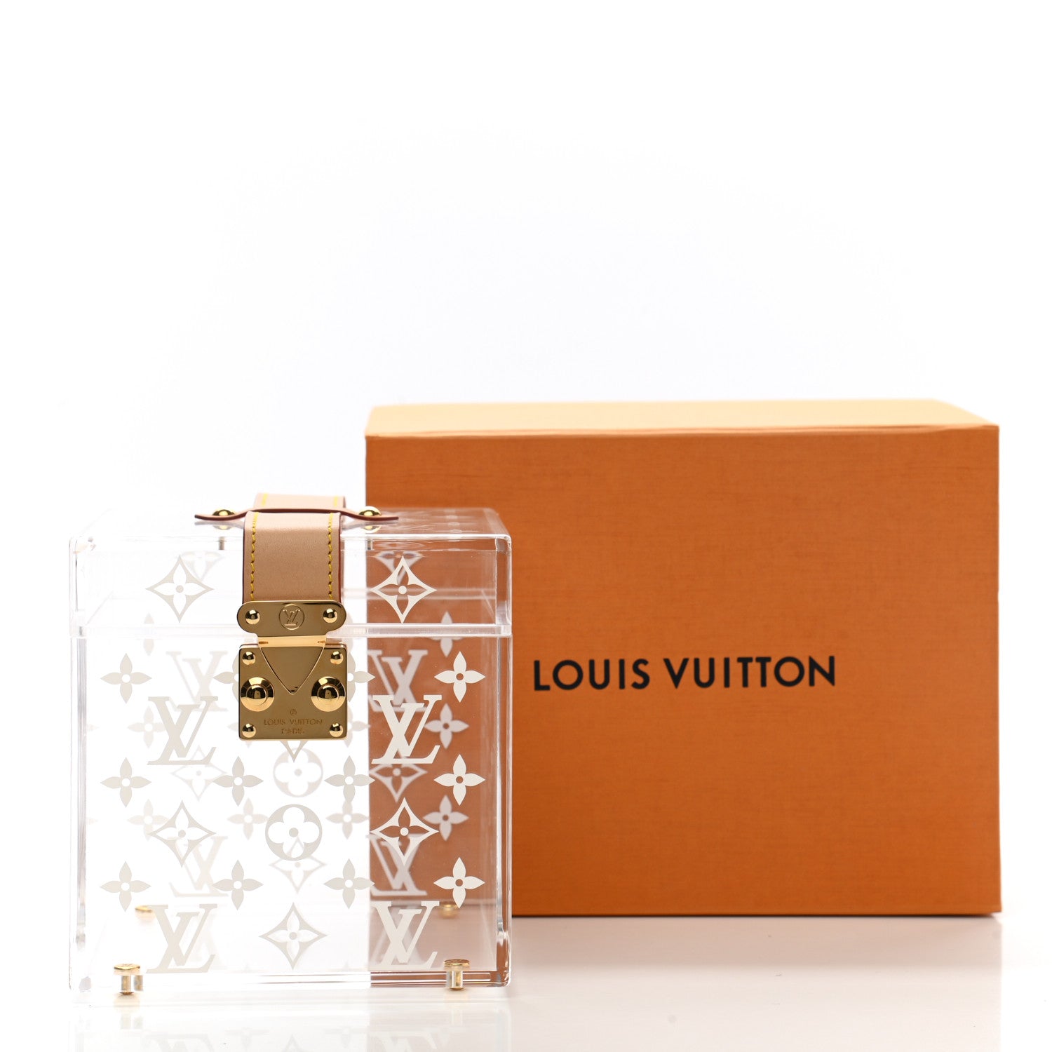 Louis Vuitton Transparent Plexiglass Cube Scott Box 8 of 8