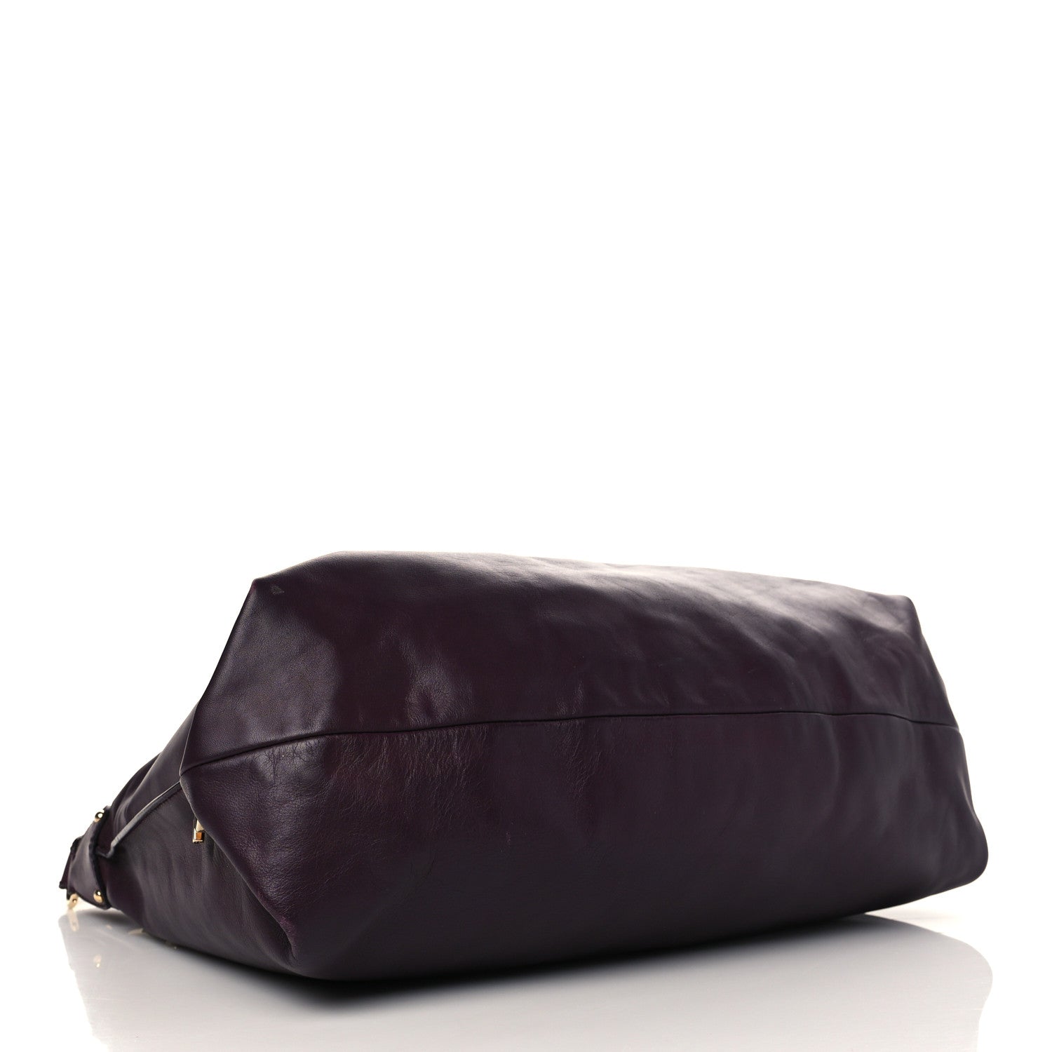 Salvatore Ferragamo Calfskin Fanisa Gancini Hobo Plum 3 of 6