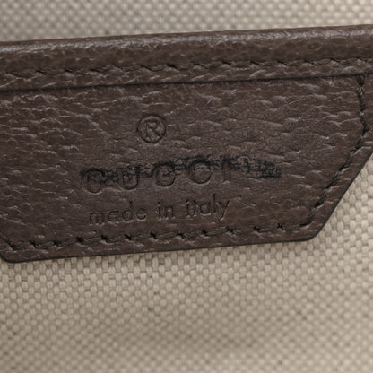 Gucci GG Supreme Monogram Studded Calfskin Centum Medium Bamboo 1947 Top Handle Bag Beige Ebony Multicolor 7 of 10