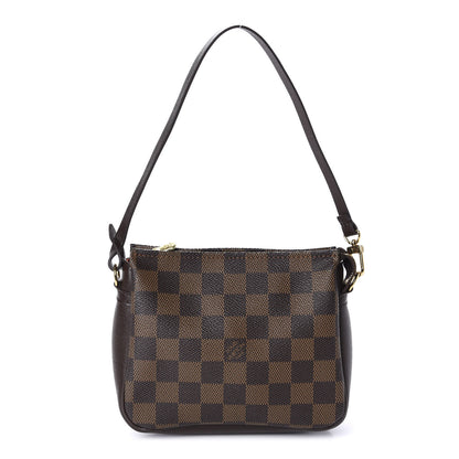Louis Vuitton Damier Ebene Trousse Make Up Bag Pochette 1 of 10