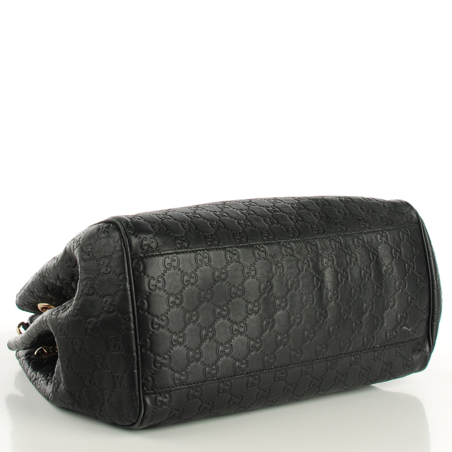 Guccissima Medium Emily Shoulder Bag Black
