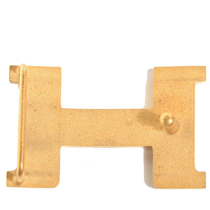 Hermes Polished 24mm H Belt Buckle Gold 3 of 5