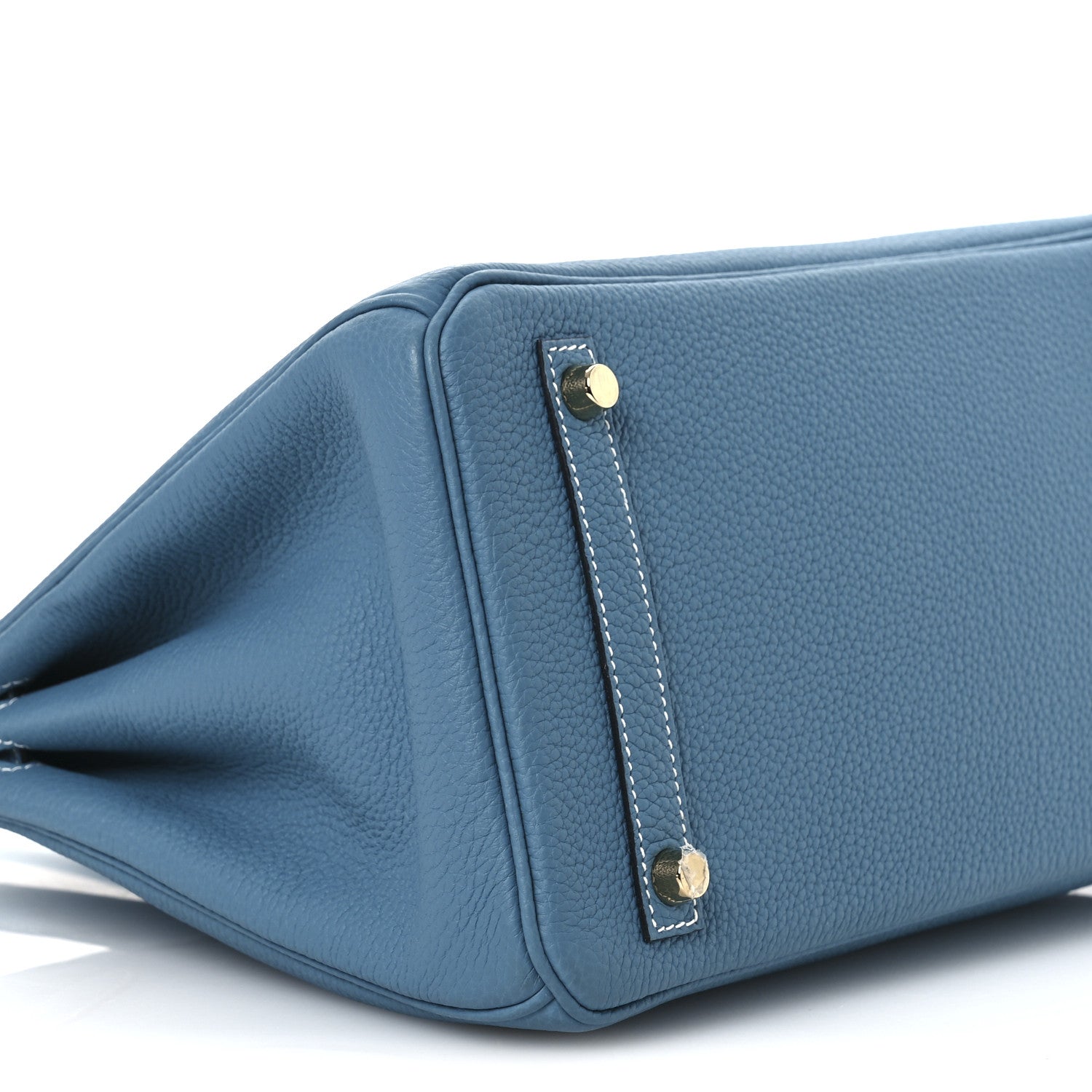 Hermes Togo Birkin 30 New Bleu Jean 9 of 14