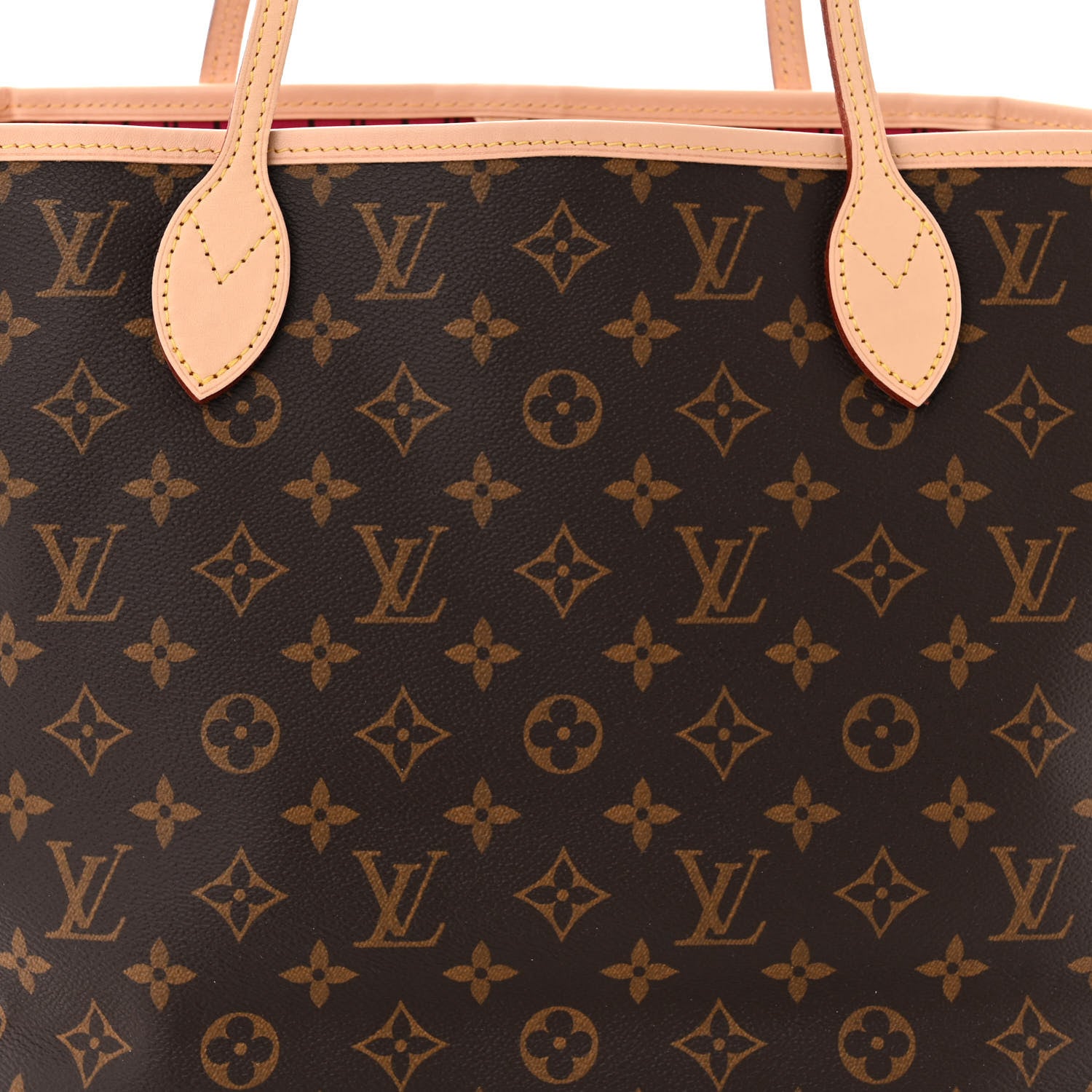Louis Vuitton Monogram Neo Neverfull MM Pivoine 9 of 11