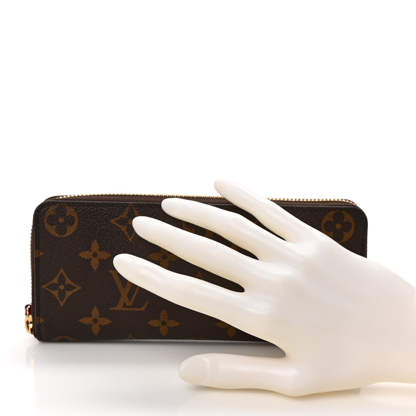 Monogram Clemence Wallet Fuchsia