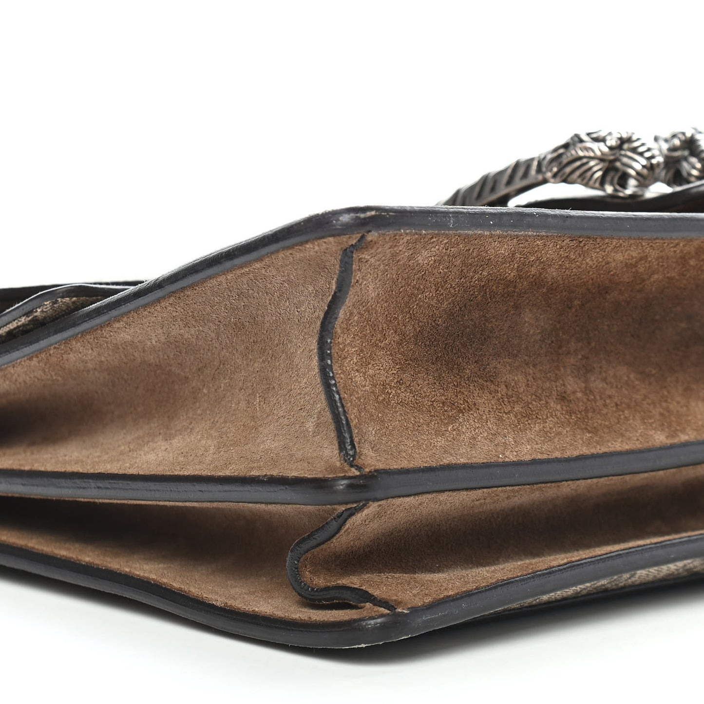 GG Supreme Monogram Medium Dionysus Shoulder Bag Taupe