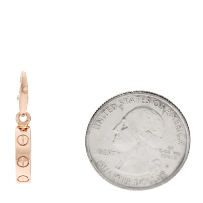 Cartier 18K Pink Gold LOVE Ring Charm 2 of 4