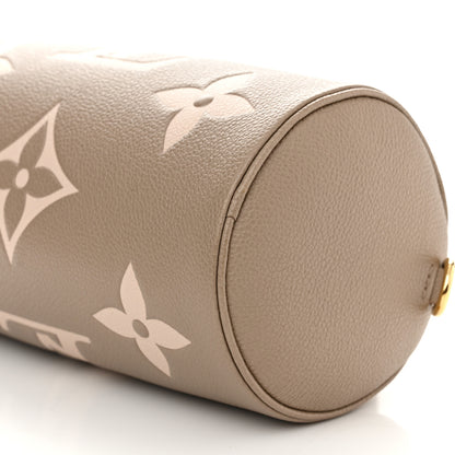 Louis Vuitton Empreinte Monogram Giant Papillon BB Tourterelle Cream 8 of 9