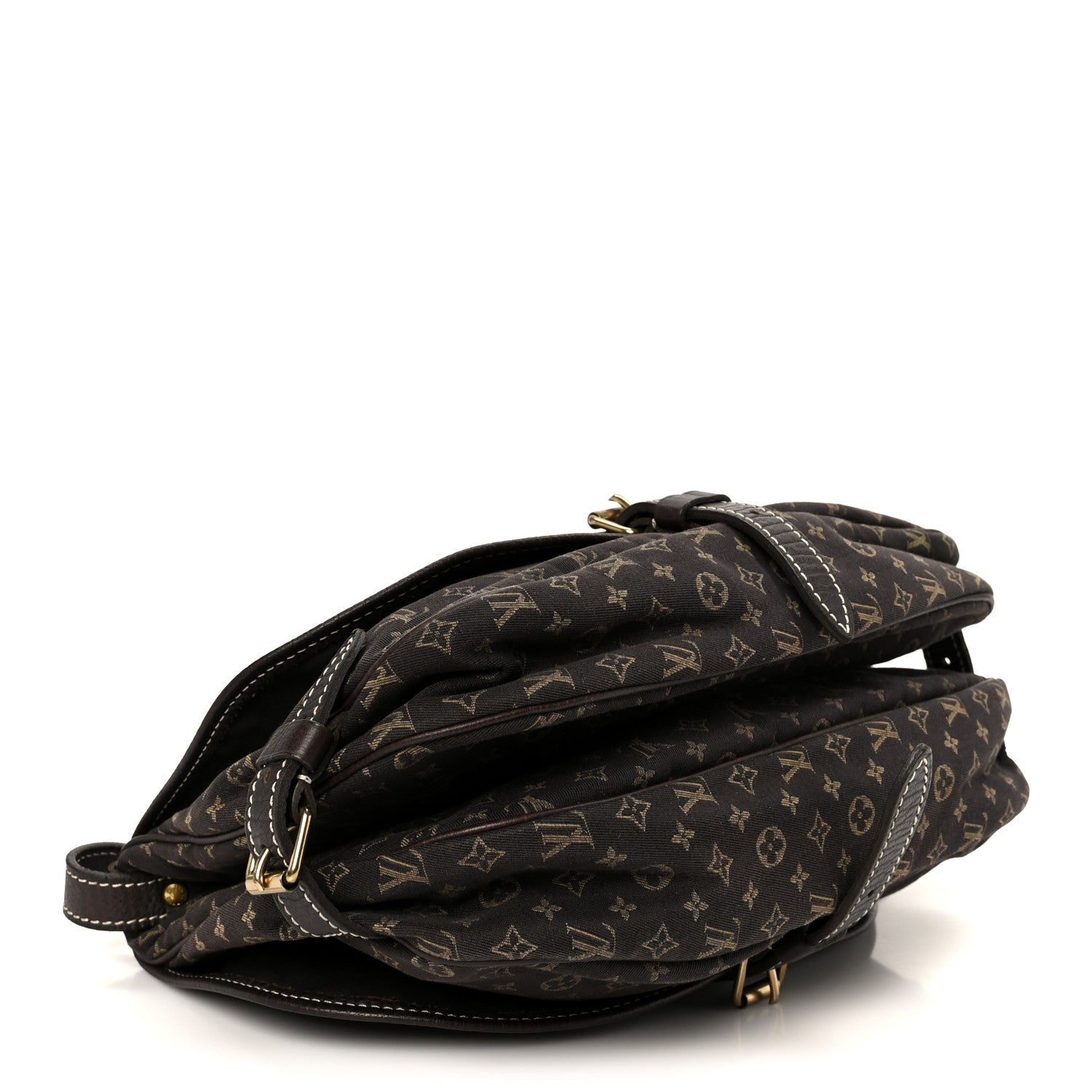 ルイ・ヴィトン　51146 Louis Vuitton Men's Anthracite Reversible LV Pyramide 40 MM Belt