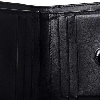 Chanel Patent Quilted Brilliant French Flap Wallet Black 8 of 17