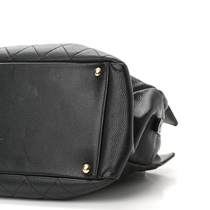Chanel Caviar Quilted Petit Timeless Tote PTT Black 29 of 29