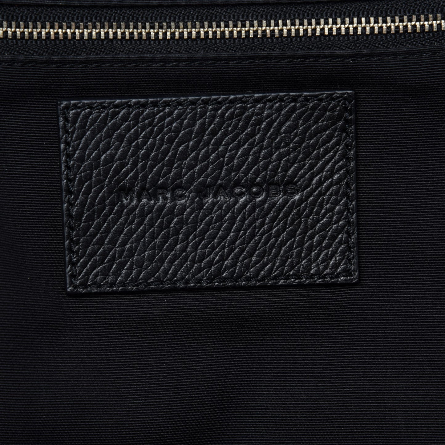 Calfskin Stitched Biker Backpack Black