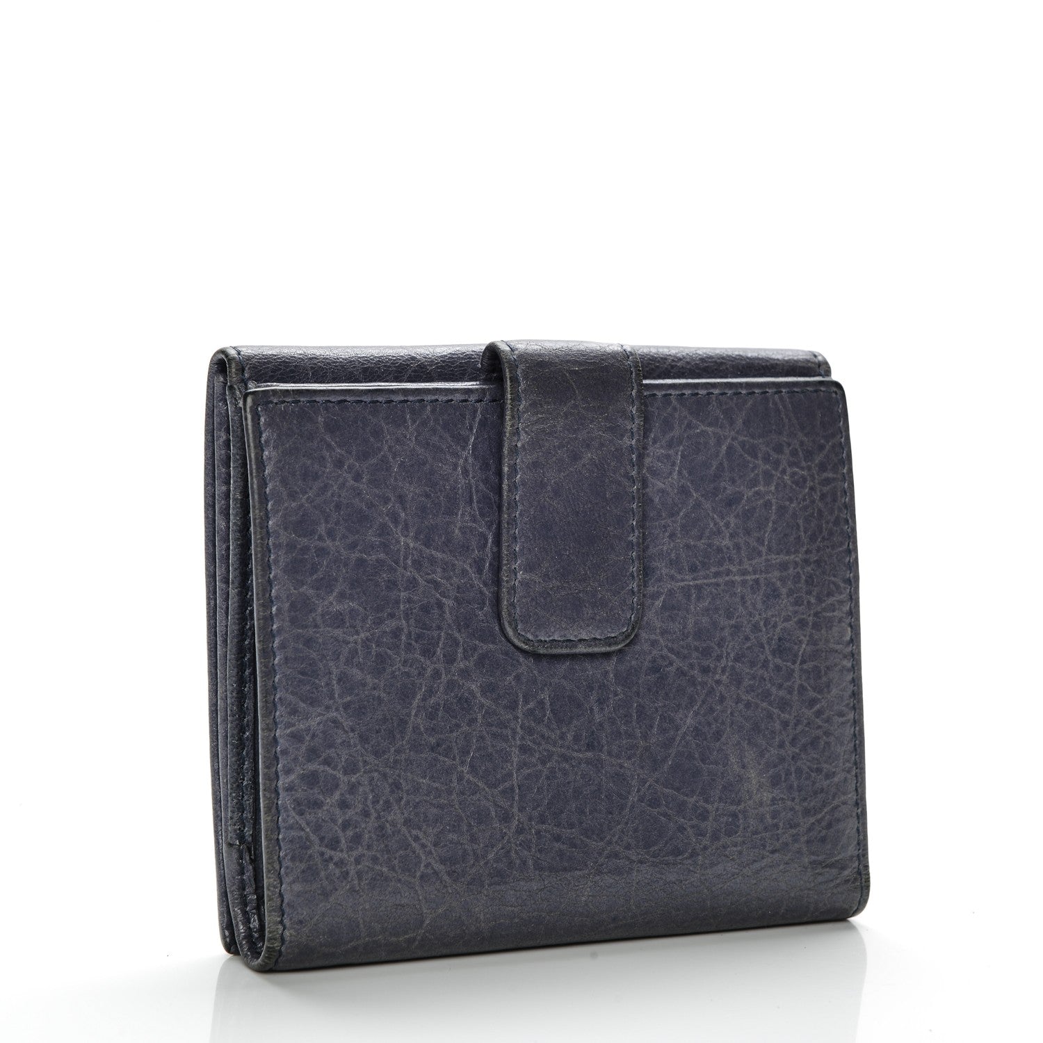 Balenciaga Agneau Bi-Fold Compact Wallet Jacynthe 3 of 8