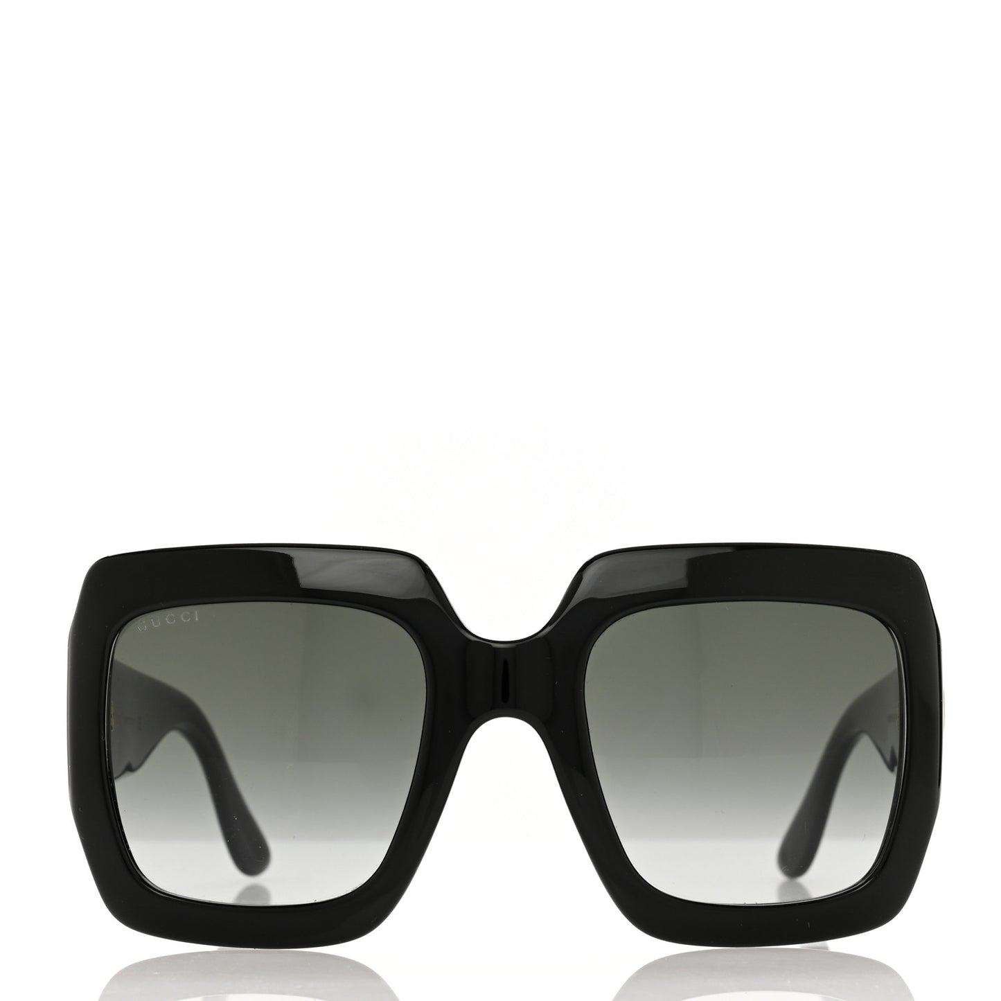 Acetate Square Frame Sunglasses GG0053S Black
