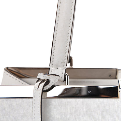 Fendi Vitello Elite Bi-Color Large 3Jours Tote Argento White 16 of 16