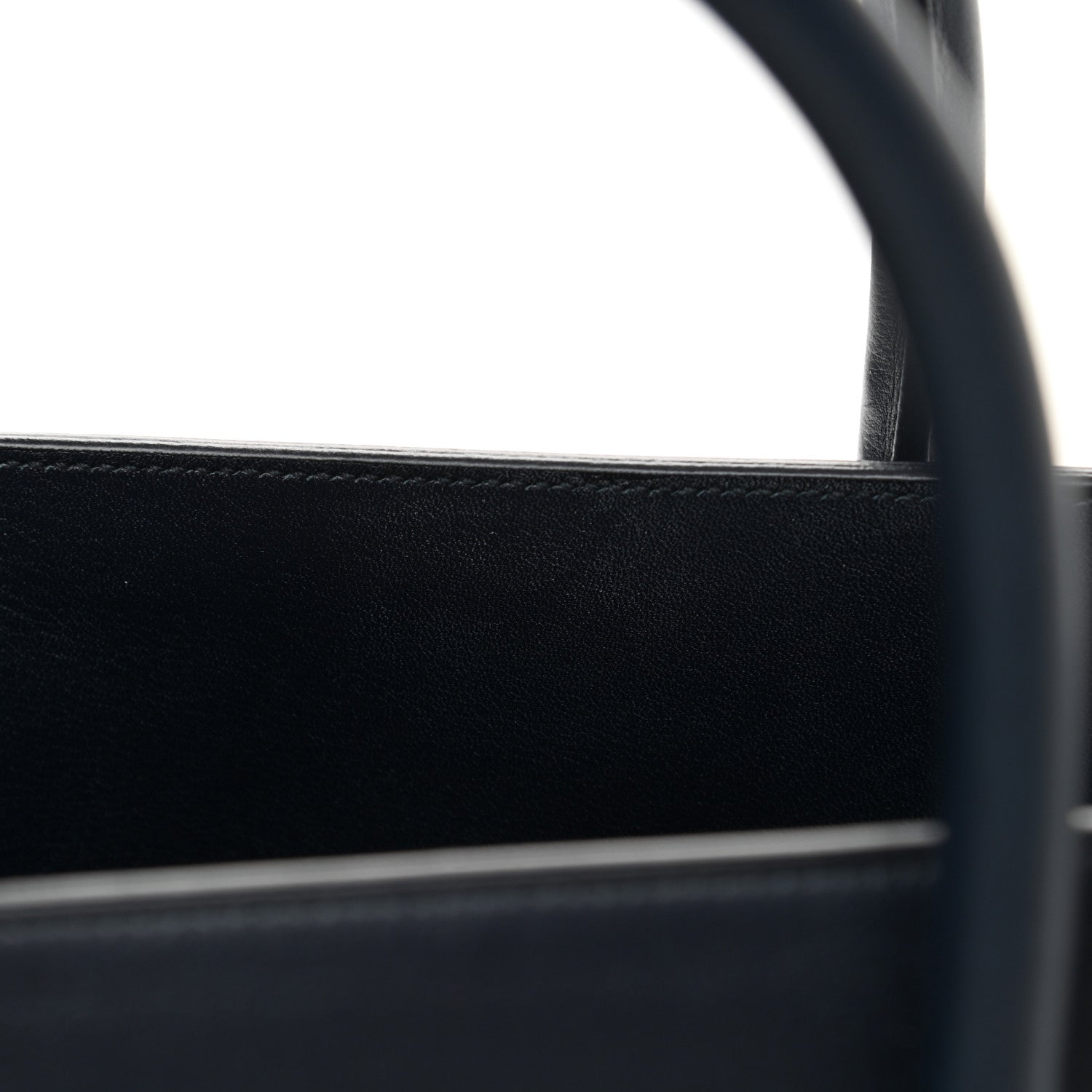 Saint Laurent Smooth Calfskin Small Double Face Sac De Jour Marine Black 11 of 11